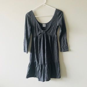 Black and Grey Striped Dress by PINK